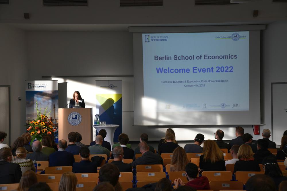 Welcoming remarks by Prof. Natalia Danzer (FU Berlin)
