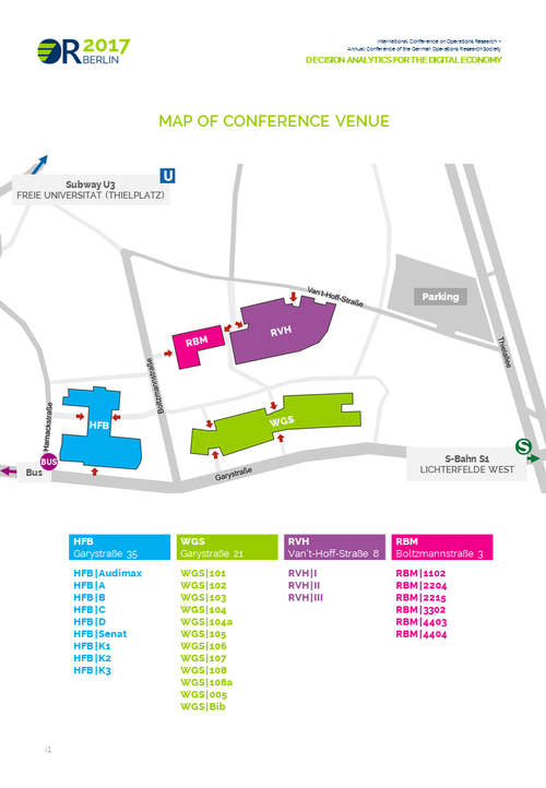 Map of the Conference Venue