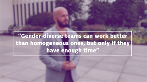 Professor Razinskas on the Role of Time Pressure in Gender-Diverse Teams
