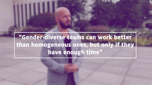 Professor Razinskas on the role of time pressure in gender-diverse teams