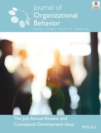 Journal of Organizational Behavior