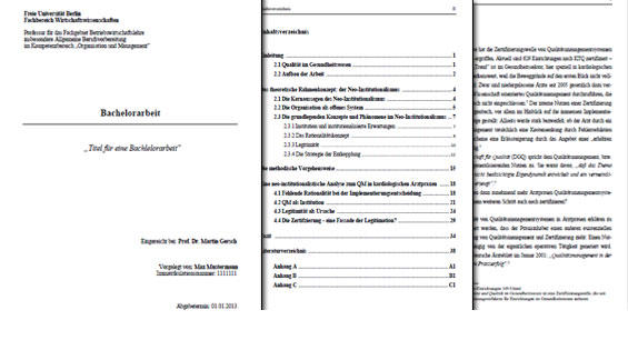 abschlussarbeit