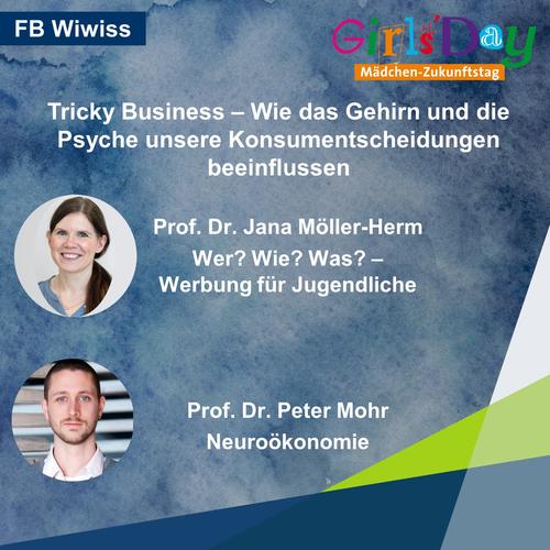 Girls' Day 2023 am FB Wirtschaftswissenschaft