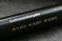 Staffelstabübergabe