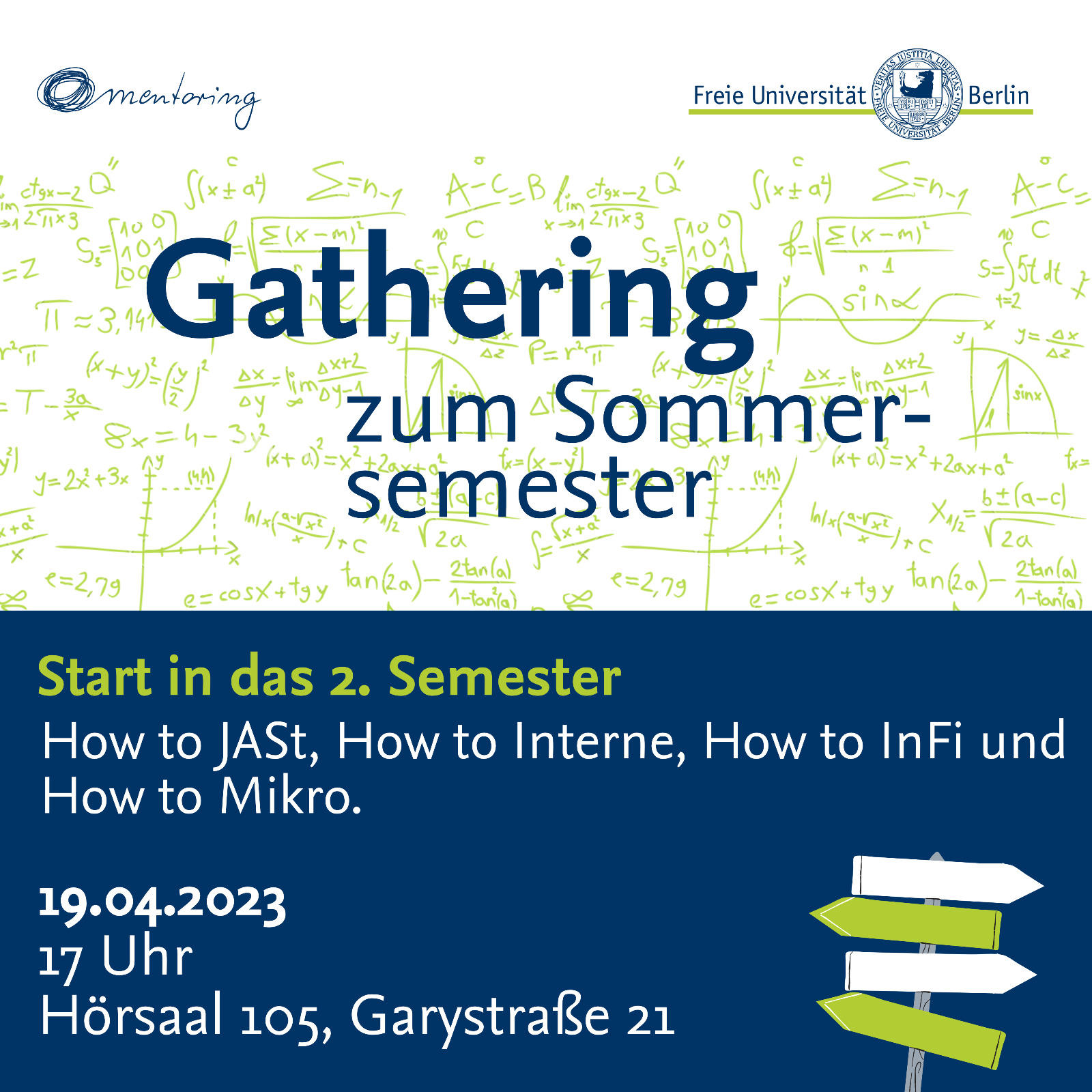 Teaser_Gathering_Start ins 2. Semester