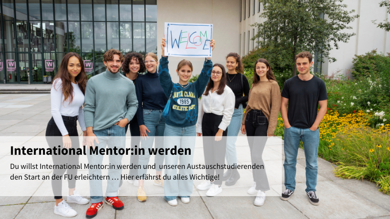 International Mentor:in werden!